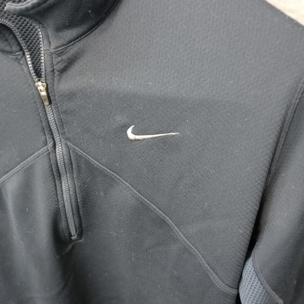 Nike Dri-Fit Jacket Men's Black Size: gull zip fleece XLarge. Pb2 405pem